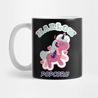 Harlow And Popcorn Funny Popcorn The Pony Mug